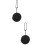 2Pièces Conteneur Silicone Durable Pour Coupe Menstruelle Noire 9