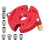 2Ensembles Accessoires De Menuiserie Guide De Perçage Durable Rouge 3