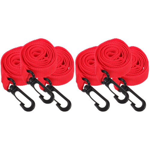 6Pièces De Enfants Rouge Nylon Avec Poignées Ergonomiques 2