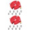 2Ensembles Accessoires De Menuiserie Guide De Perçage Durable Rouge 7