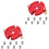 2Ensembles Accessoires De Menuiserie Guide De Perçage Durable Rouge 5