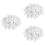 3Pièces Bébé Rotatives Doux Hochet Jouets Bébé Crèche 8