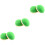 6Pièces Coussin Couture Vert Résistant Accessoire Couture Mains 5