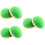 6Pièces Coussin Couture Vert Résistant Accessoire Couture Mains 7