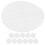 36Pièces Plastique Blanches Pour Patchwork Couture Tricot 1