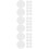 36Pièces Plastique Blanches Pour Patchwork Couture Tricot 10
