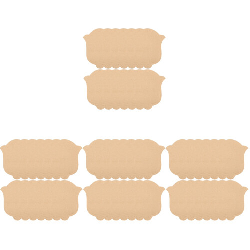 800Pièces Cuillères Papier Kraft Mince Usage À 1
