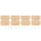 800Pièces Cuillères Papier Kraft Mince Usage À 4
