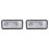 2X 8E0807430B Eclairage de Plaque D'Immatriculation Arrière LED pour  A6L A4 A8 A3 Q7 1