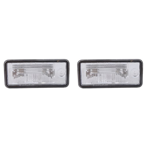 2X 8E0807430B Eclairage de Plaque D'Immatriculation Arrière LED pour  A6L A4 A8 A3 Q7