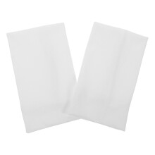 1Paire Protège-Poignets Blanc En Tissu Élastique Respirant Et Frais