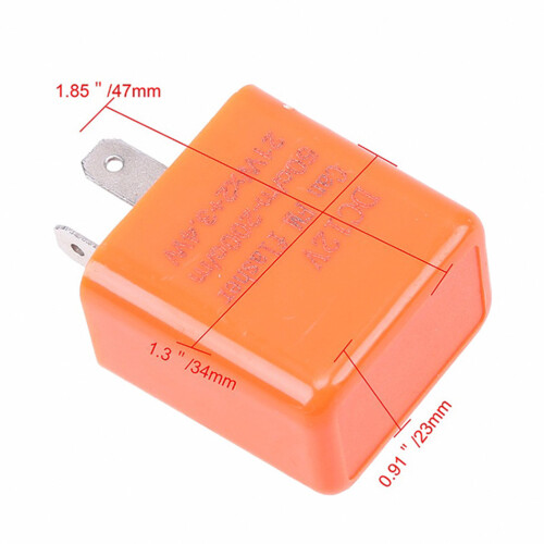 3Pièces Flasher Clignotant Orange Technologie Smd Protection Auto 1