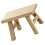 2Pièces Petit En Bois Khaki Pour Enfant, Usage 3