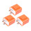 3Pièces Flasher Clignotant Orange Technologie Smd Protection Auto 4