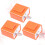 3Pièces Flasher Clignotant Orange Technologie Smd Protection Auto 9