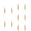 5Pcs Multi-Color Hand Weaving Circular Knitting Needles Easy to Use 8