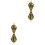 2Pièces Pendentif Collier Unique Pour Bijou Décoration DIY 3