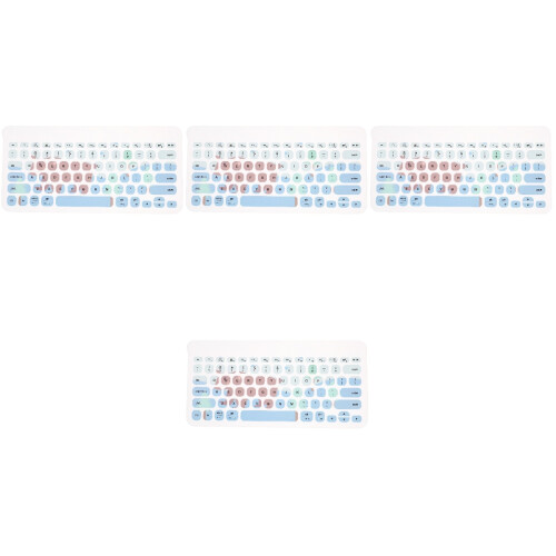 4Pièces Couvre Clavier Finesse Antipoussière Pour Ordinateur 1