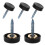 15Sets Black Self-Tapping Screw Nails with Caps for Advertising Boards 1