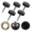15Sets Black Self-Tapping Screw Nails with Caps for Advertising Boards 10