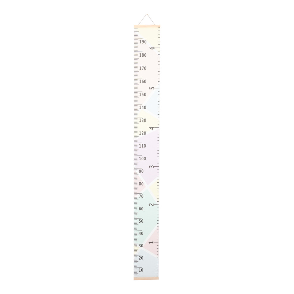 2Pcs Kids Growth Height Ruler Wall Hanging Multi- Decor Tool Solustre