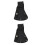 2Pcs Nylon Cover Black Protective Sheath Universal Accessory 7