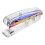 5Pcs Plastic Desk Staplers Transparent Office Staplers for Student Use 3