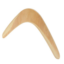 10Pcs Beginner Wooden Boomerang Toys Beige for Kids Sports Outdoors