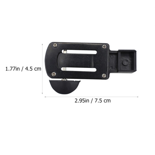 1Pièces Réparateur D'anches Saxophone ABS Noir Compact Et Pratique 1