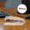 5Pcs Plastic Desk Staplers Transparent Office Staplers for Student Use 7