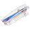 5Pcs Plastic Desk Staplers Transparent Office Staplers for Student Use 9