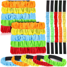80Pcs Elastic Race Bands Easy Use Legged Race Straps for Outdoor Games