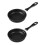 4Pcs Iron Non-Stick Mini Omelette Pans Black Cooking Utensils 8