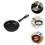 4Pcs Iron Non-Stick Mini Omelette Pans Black Cooking Utensils 7