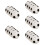 100Pcs Compact Baby Bath Squeeze Toys Fun Stress Reliever 9