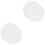 4 Pack White Silicone Steamer Mats Reusable Non-Stick Kitchen Liners 3