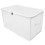 3Pcs White Clothes Organizer with Handle Zipper for Wardrobe 1
