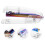 5Pcs Plastic Desk Staplers Transparent Office Staplers for Student Use 5