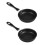 4Pcs Iron Non-Stick Mini Omelette Pans Black Cooking Utensils 10