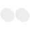 4 Pack White Silicone Steamer Mats Reusable Non-Stick Kitchen Liners 2