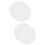 4 Pack White Silicone Steamer Mats Reusable Non-Stick Kitchen Liners 7