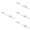 4Sets Easy Clean Stainless Steel Rotating Chicken Grill Forks 6