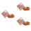 6Pcs Reusable Wardrobe Moisture Absorber with Beads 6