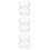 6Pcs Steamer Basket Insert for Pot White Kitchen Rack for Vegetables 10