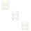 6Pcs Steamer Basket Insert for Pot White Kitchen Rack for Vegetables 11