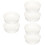 6Pcs Steamer Basket Insert for Pot White Kitchen Rack for Vegetables 8