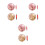 6Pcs Inflatable PVC Glitter Sequin Beach Balls for Pool and Beach Fun 8