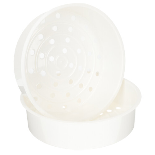 6Pcs Steamer Basket Insert for Pot White Kitchen Rack for Vegetables 2