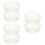 6Pcs Steamer Basket Insert for Pot White Kitchen Rack for Vegetables 9