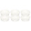 6Pcs Steamer Basket Insert for Pot White Kitchen Rack for Vegetables 6